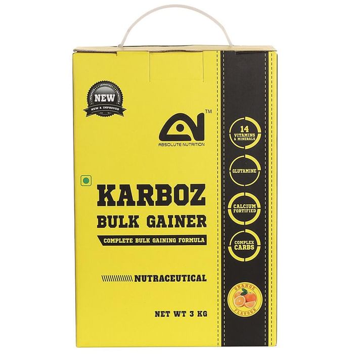 Absolute Nutrition Karboz Bulk Gainer Orange