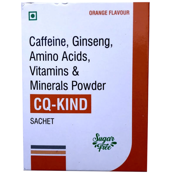 CQ-Kind Sachet Orange Sugar Free