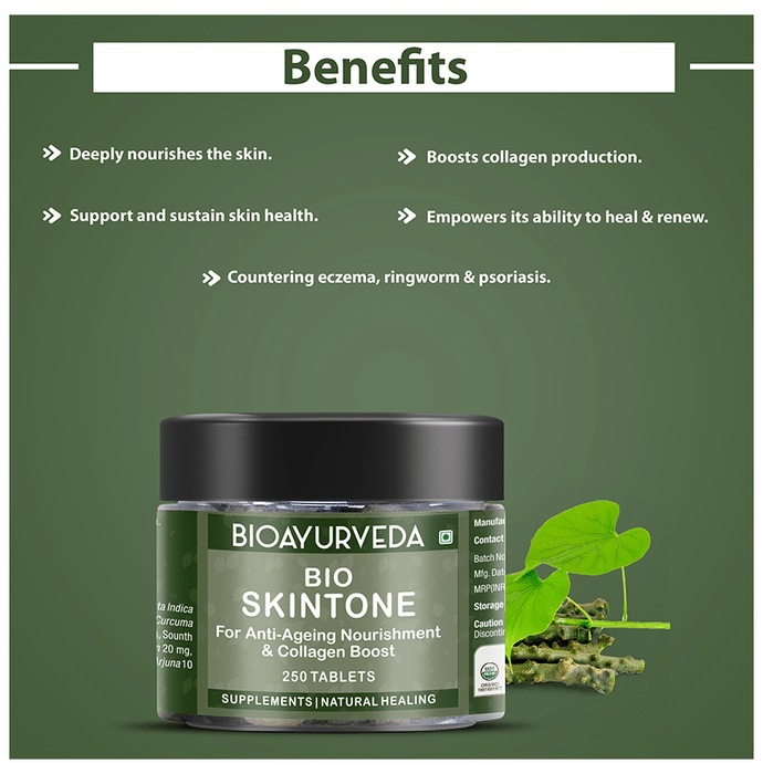 Bioayurveda Bio Skintone Tablet