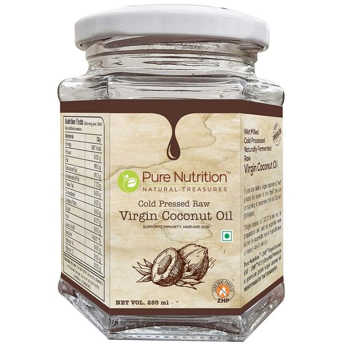 Pure Nutrition Cold Pressed Raw Virgin Coconut Oil