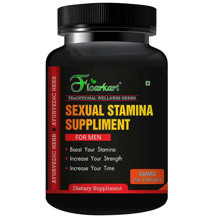 Floarkart Sexual Stamina Suppliment 500mg Capsule for Men