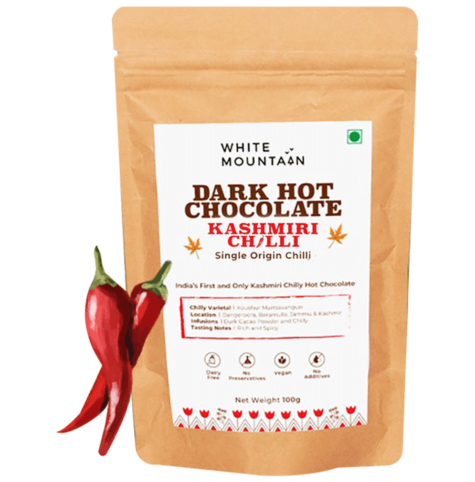 White Mountain Dark Hot Chocolate Kashmiri Chilli