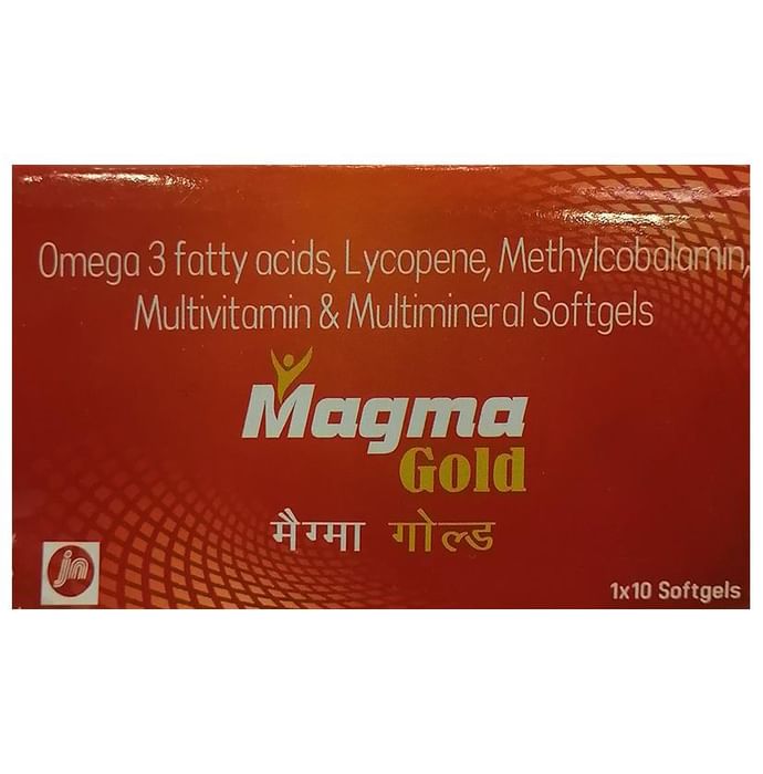 Magma Gold Soft Gelatin Capsule