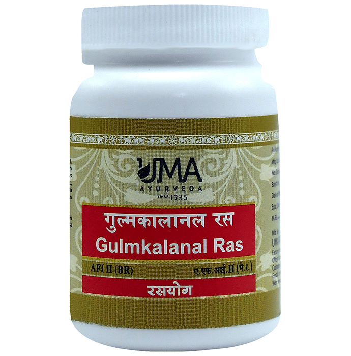 Uma Ayurveda Gulmkalanal Ras Tablet