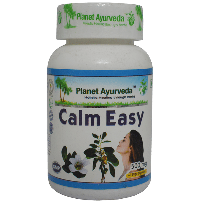 Planet Ayurveda Calm Easy Vege Capsule