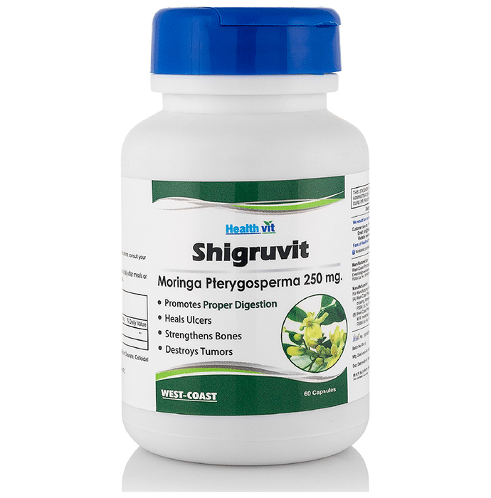 HealthVit Pure Herbs Shigruvit Shigru 250mg Capsule