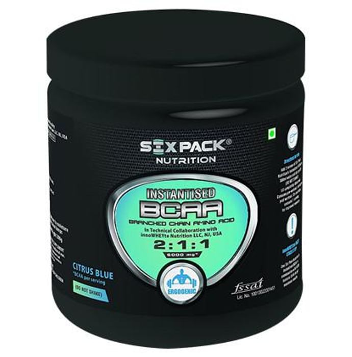 Sixpack Nutrition Instantised BCAA Citrus Blue