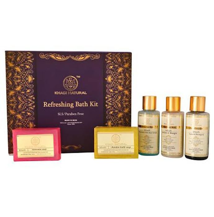 Khadi Naturals Ayurvedic Refreshing Bath Kit