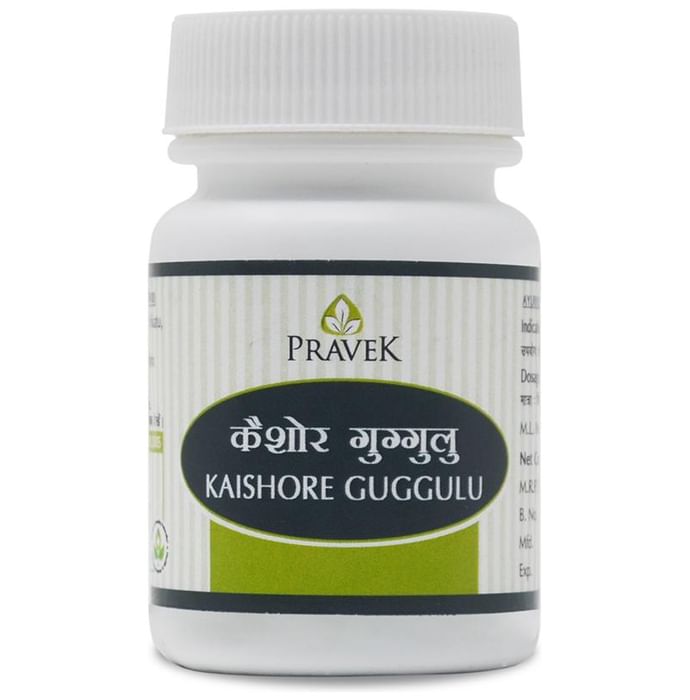 Pravek Kaishore Guggulu 375mg Tablet