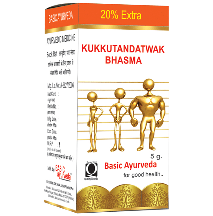Basic Ayurveda Kukkutandatwak Bhasma