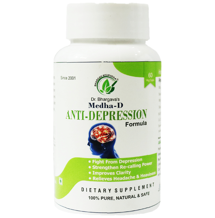 Dr.Bhargav’s Medha-D Anti-depression Veg Capsule