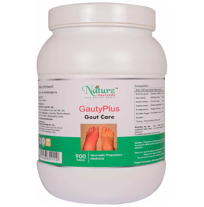 Naturz Ayurveda Tablet Gauty Plus Gout Care