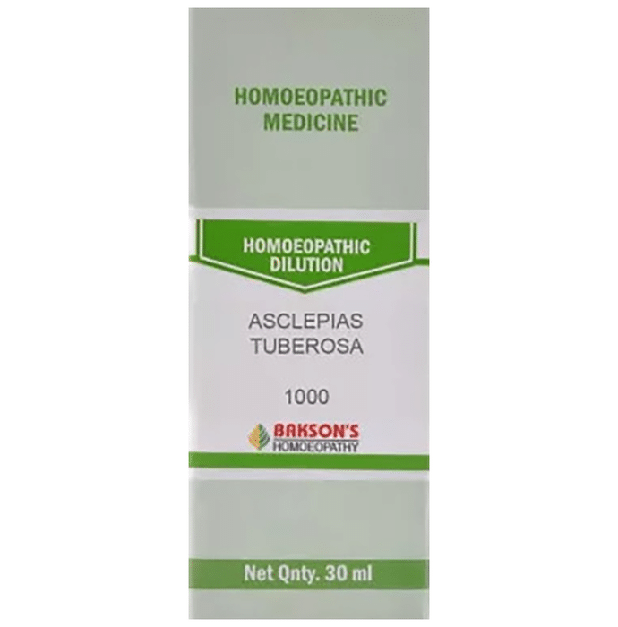 Bakson's Asclepias Tuberosa Dilution 1000 CH