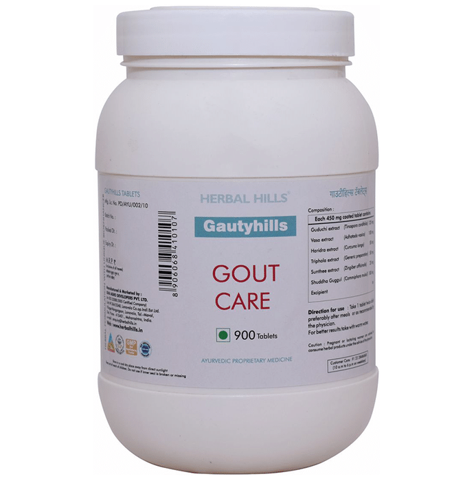 Herbal Hills Gautyhills Gout Care Tablet Value Pack