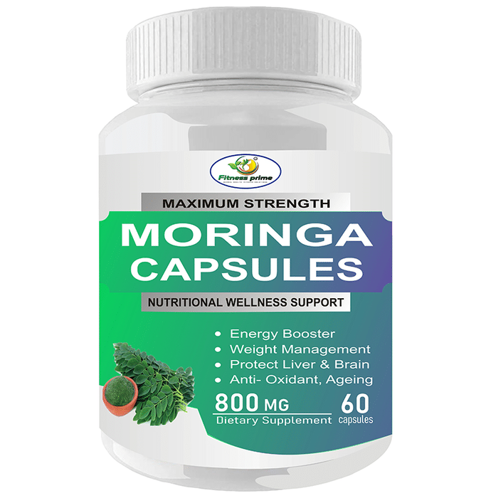 Fitness Prime Maximum Strength Moringa Capsule 800mg
