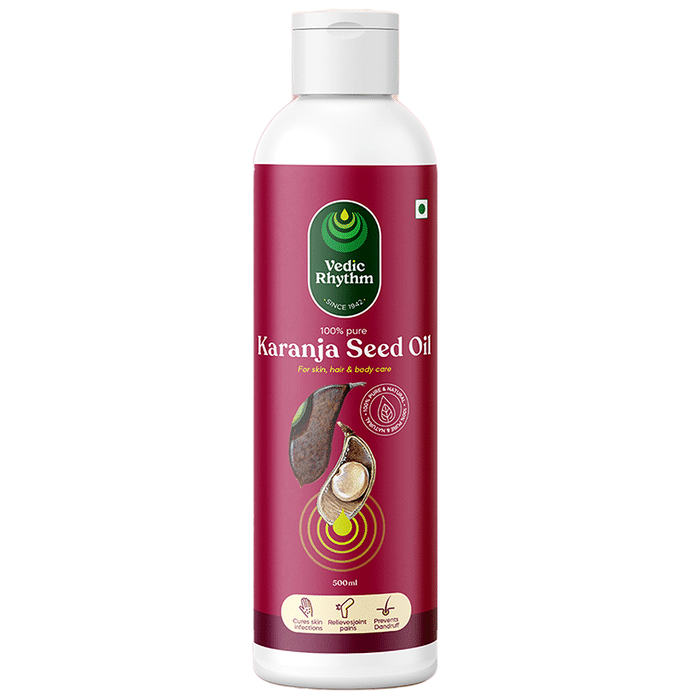 Vedic Rhythm Karanja Oil for Hair Ear and Skin