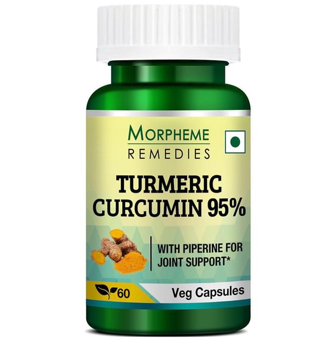 Morpheme Turmeric Curcumin 95% Veg Capsules