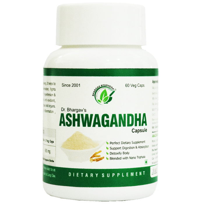 Dr.Bhargav’s Ashwagandha Veg Capsule