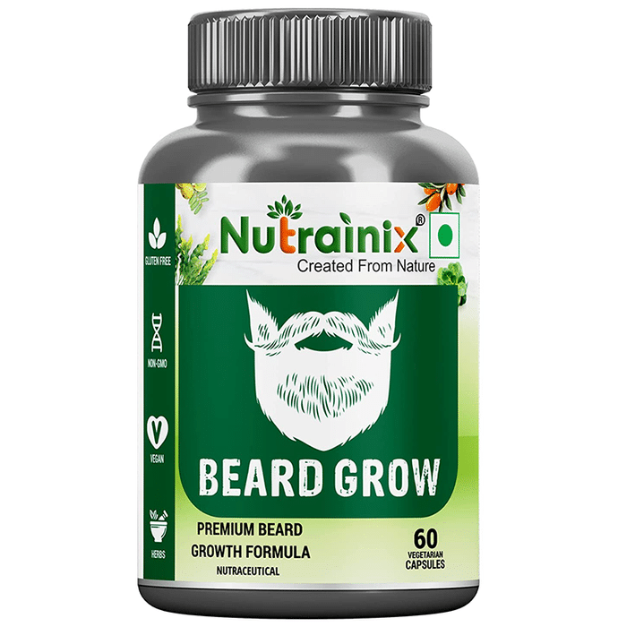 Nutrainix Beard Grow Vegetarian Capsule