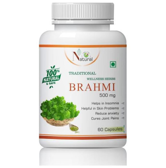 Natural Brahmi 500mg Capsule