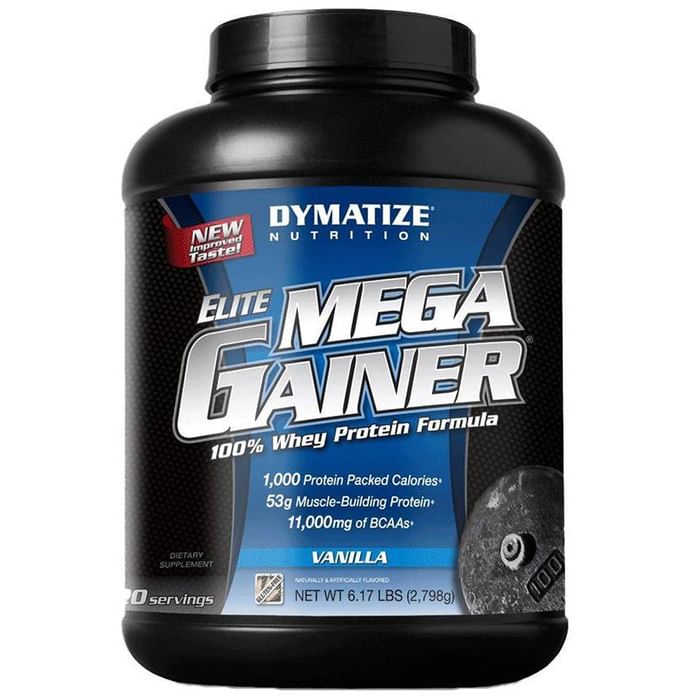 Dymatize Nutrition Elite Mega Gainer Powder Vanilla