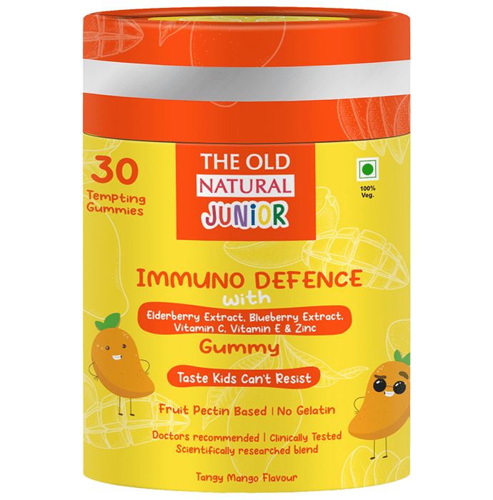 The Old Natural Junior Immuno Defence Gummy Tangy Mango