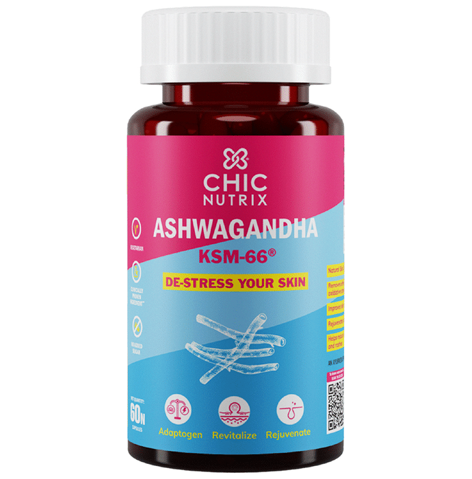 Chicnutrix Ashwagandha KSM 66 Capsule