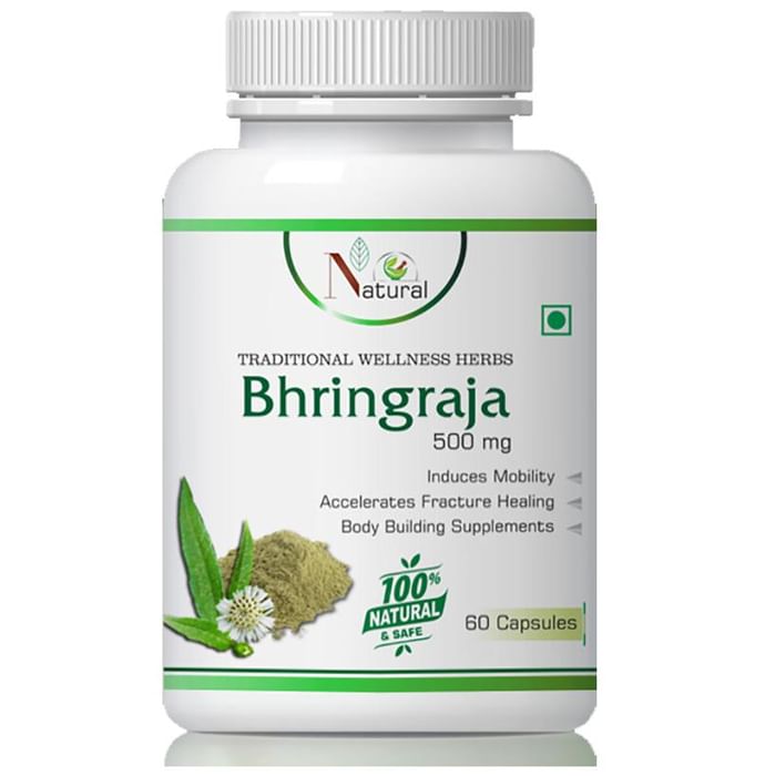 Natural Bhringraja 500mg Capsule