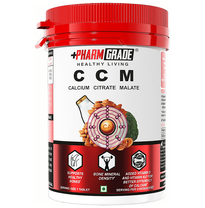 Pharmgrade CCM Calcium Citrate Malate Tablet