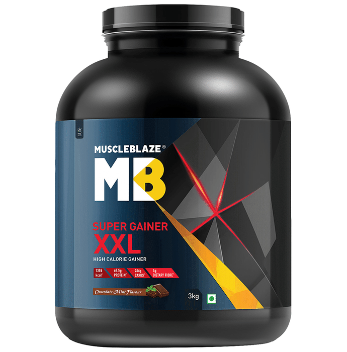 MuscleBlaze MB Super Gainer XXL Chocolate Mint
