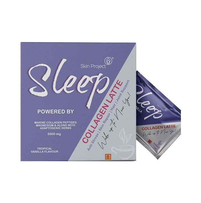Skin Project Sleep Collagen Latte Sachet