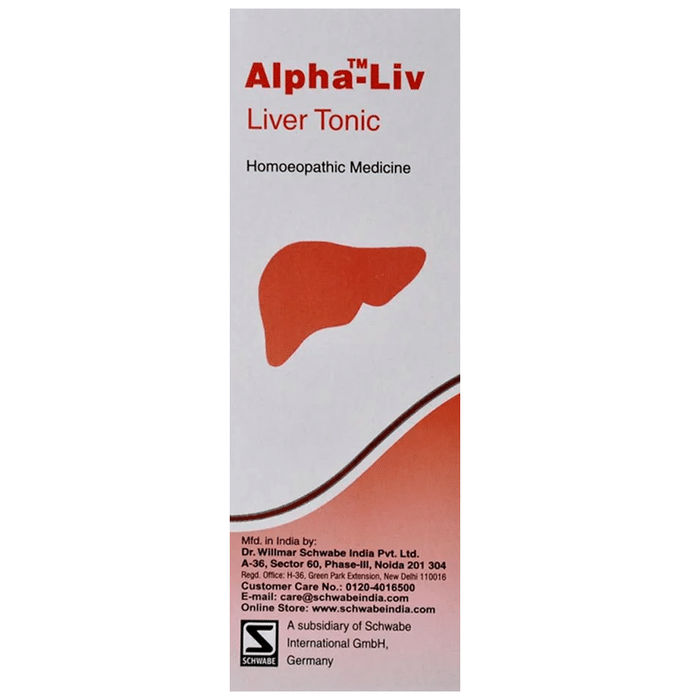 Dr Willmar Schwabe India Alpha-Liv Liver Tonic