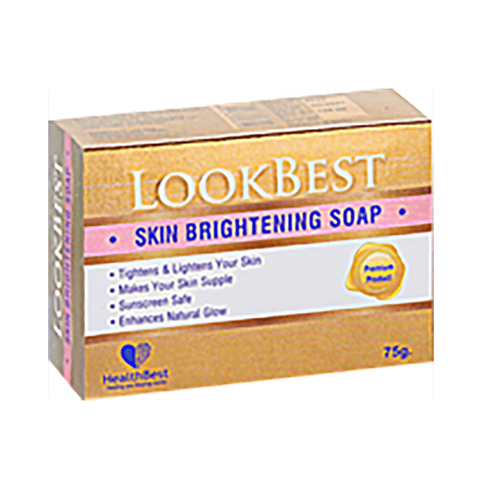 HealthBest LookBest Skin Brightening Soap (75gm Each)