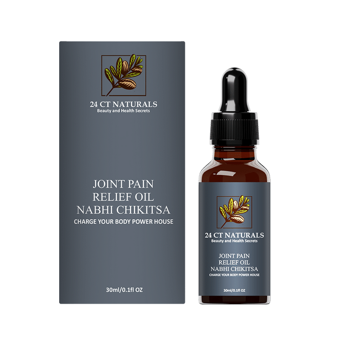 24 CT Naturals Joint Pain Relief Nabhi Chikitsa Oil