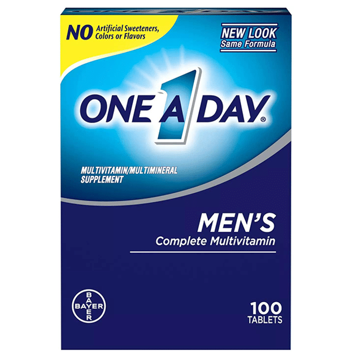 One A Day Bayer Men's Complete Multivitamin Tablet