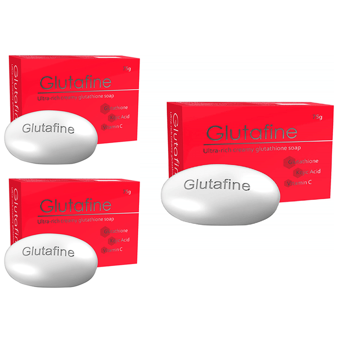 Glutafine Soap (75gm Each)
