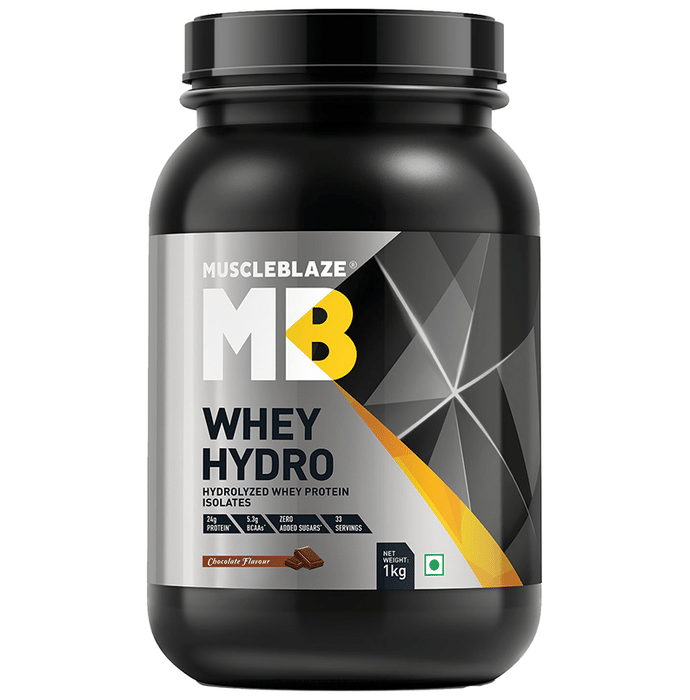 MuscleBlaze Whey Hydro, Hydrolysed Whey Protein Chocolate