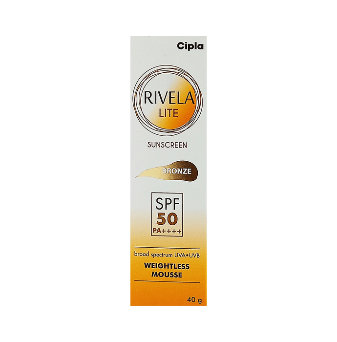 Rivela Lite Sunscreen Bronze SPF 50+