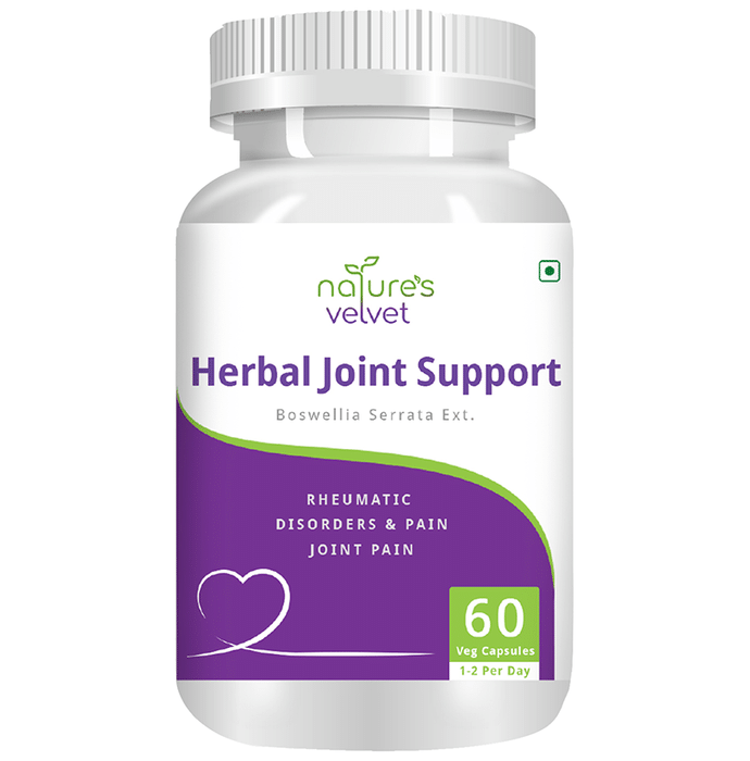 Nature's Velvet Herbal Joint Support Veg Capsules