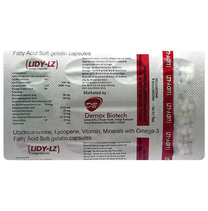 Lidy-LZ Soft Gelatin Capsule