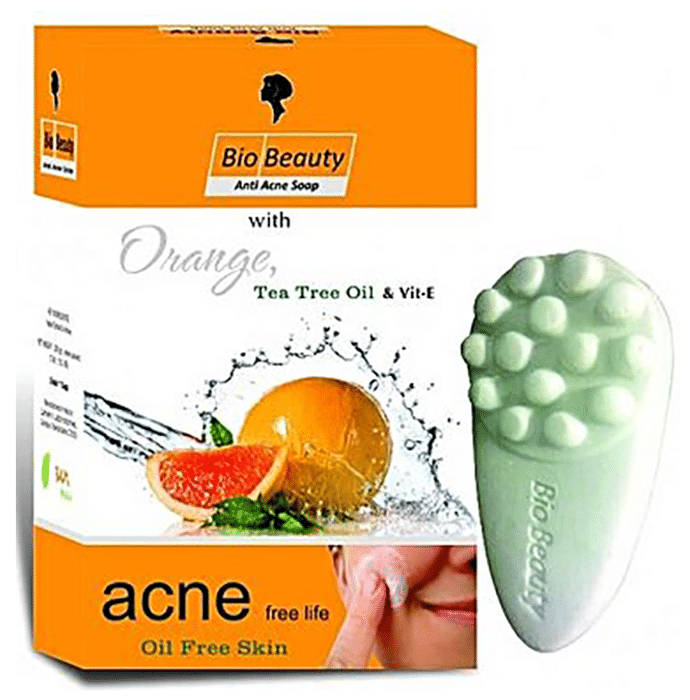 Bio Beauty Anti Acne - Orange, Tea Tree Oil and Vitamin E Soap