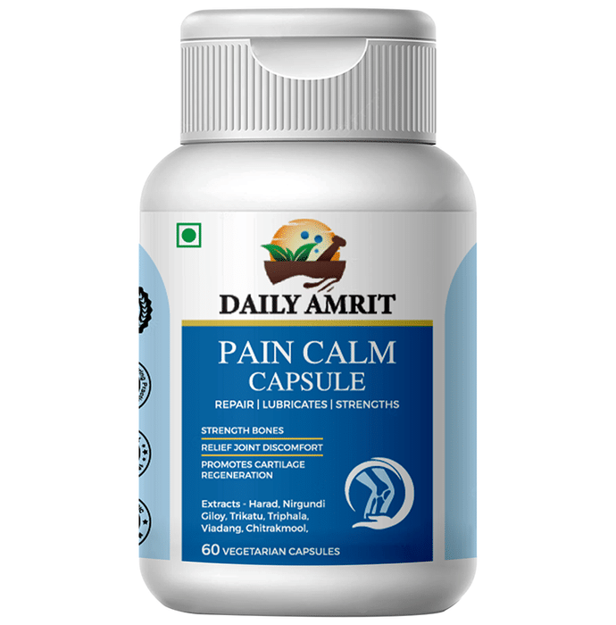 Daily Amrit Pain Calm Vegetarian Capsule