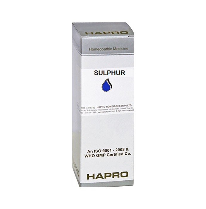 Hapro Sulphur Dilution 200