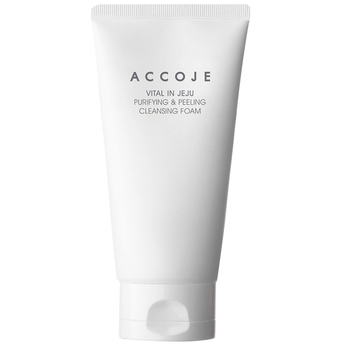 Accoje Vital in Jeju Purifying & Peeling Cleansing Foam