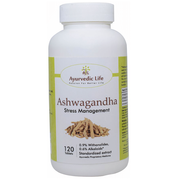 Ayurvedic Life Ashwagandha Stress Management Tablet