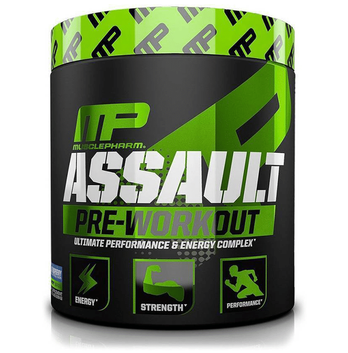 Muscle Pharm Assault Pre-Workout Powder Blue Raspberry