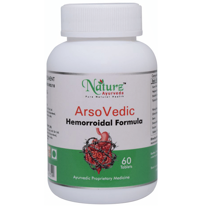 Naturz Ayurveda Arsovedic Hemorroidal Formula Tablet