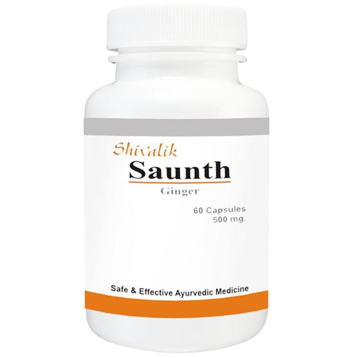Shivalik Herbals Saunth 500mg Capsule Pack of 2