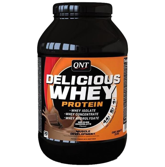 QNT Delicious Whey Protein Belgian Chocolate
