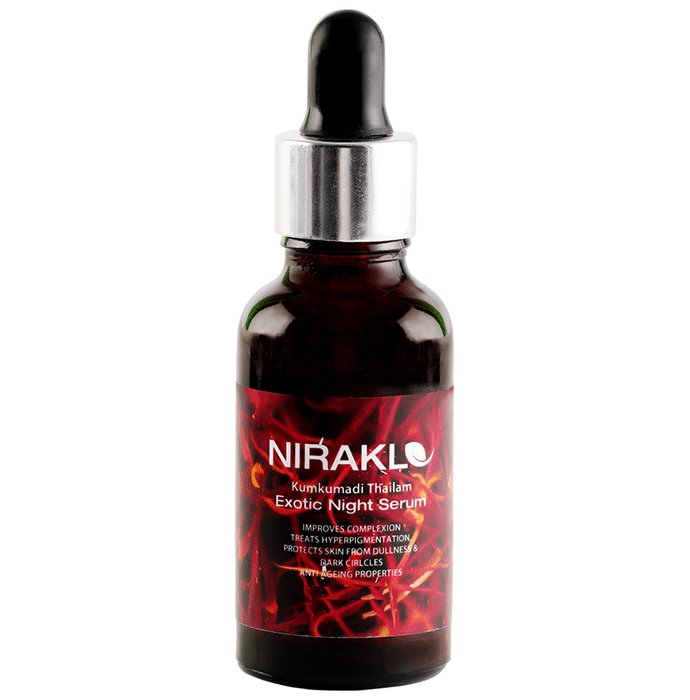 Nirakle Kumkumadi Thailam Exotic Night Serum